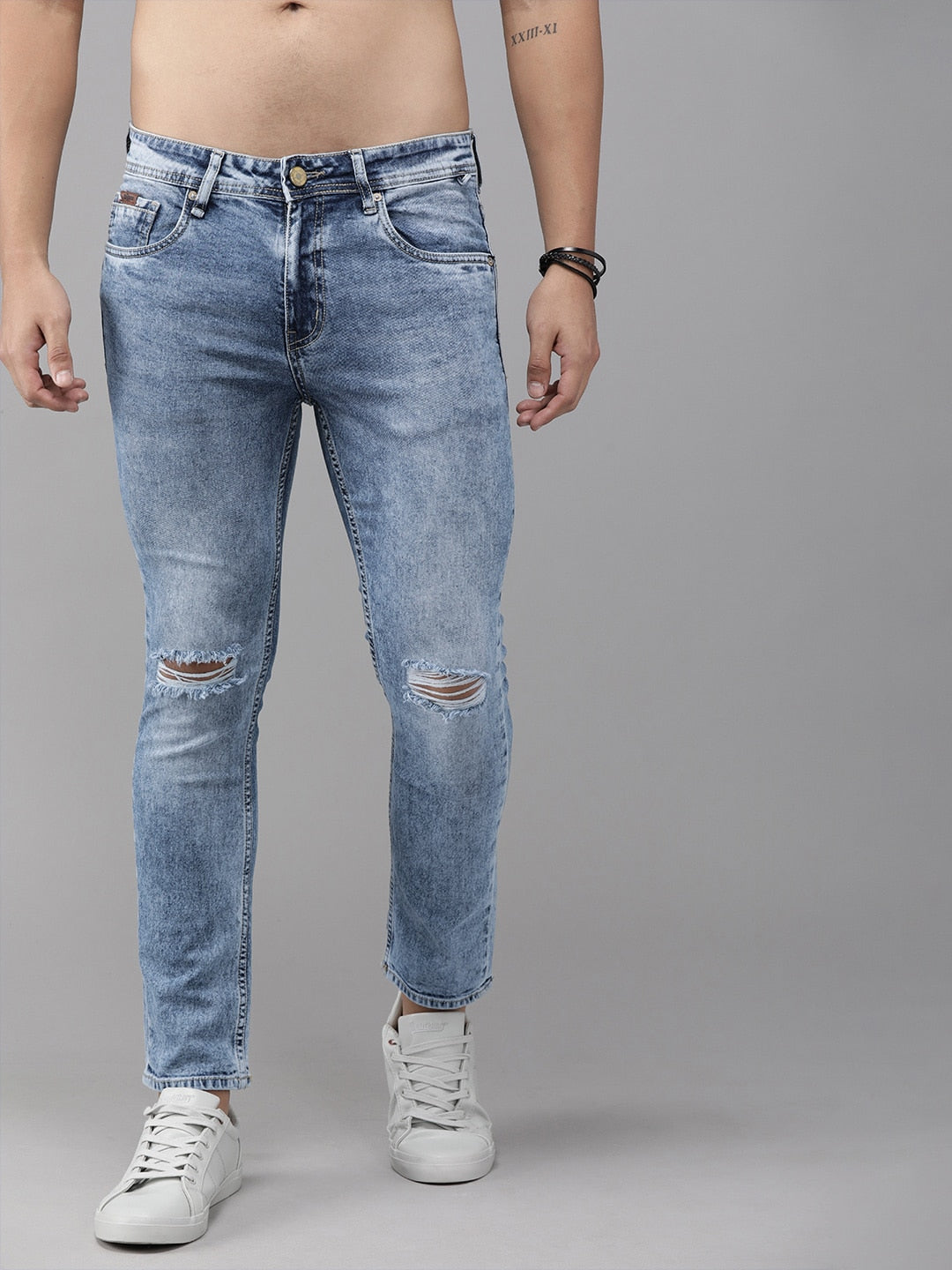 roadster ripped jeans