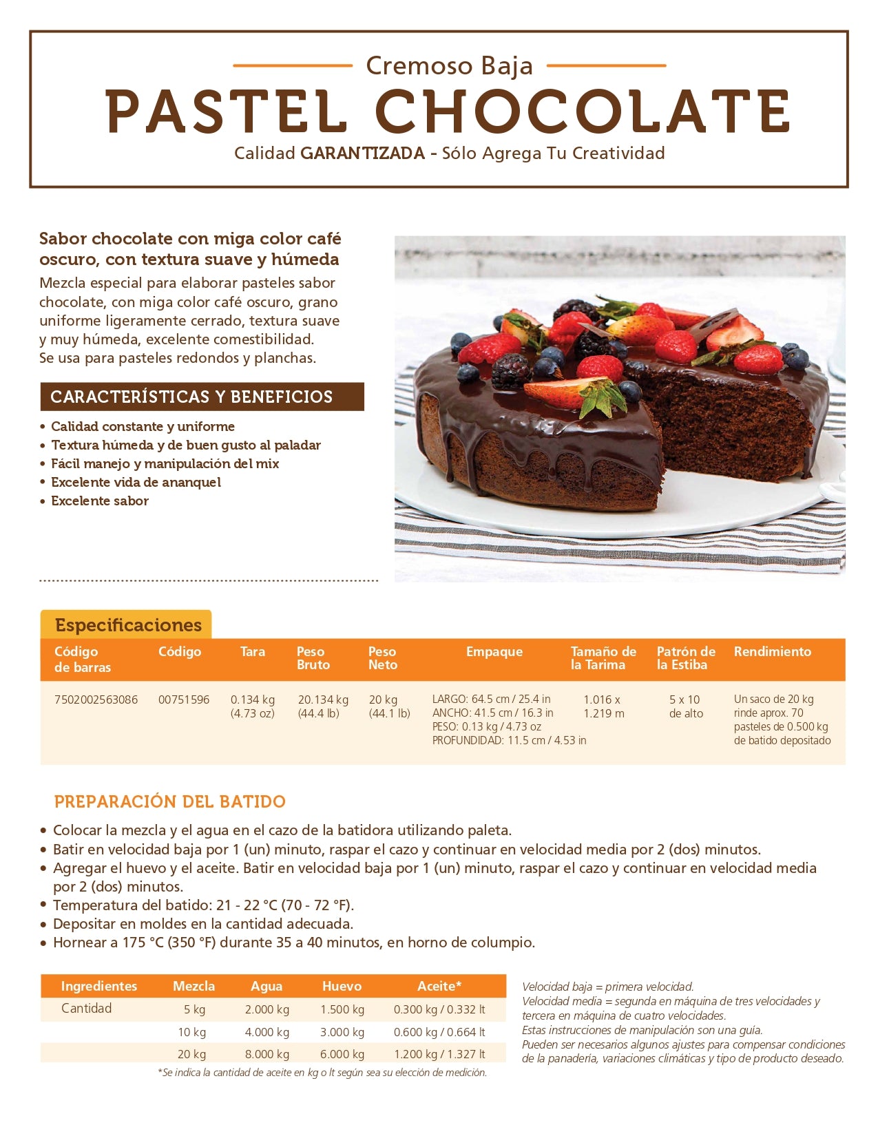 Harina Dawn Chocolate Cremosa Baja 1 kilo – Cake Studio Mty