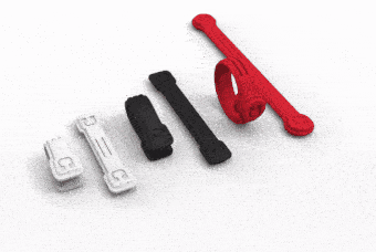 Color, Size and Strength of Magnetic Cable Ties