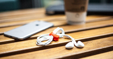 Cord organizer for earphone