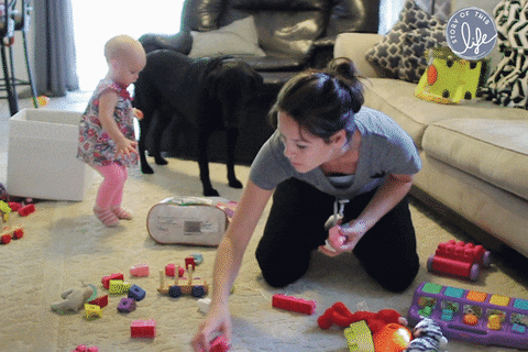 Managing Cluttered Playroom