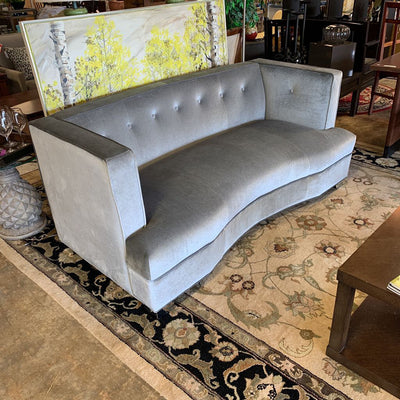 Velvet Modern Sofa 