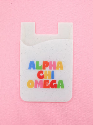 Sorority Phone Wallet- Alpha Chi Omega - VACE