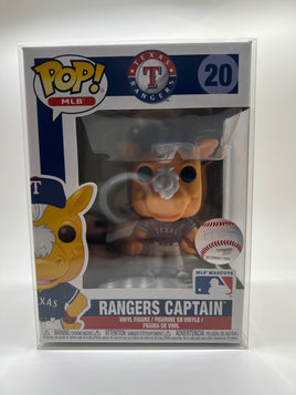 Funko MLB Texas Rangers POP MLB Mascots Rangers Captain Vinyl