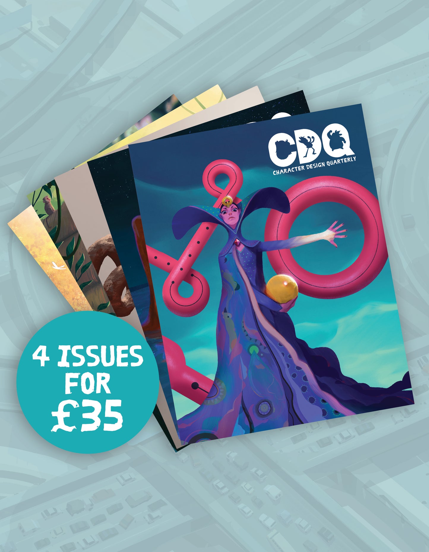 Character Design Quarterly subscription - pay annually
