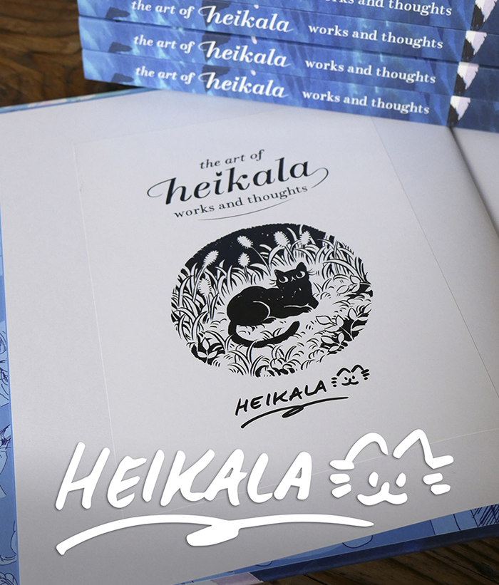 The Art of Heikala' art book with signed bookplate – Heikala Shop