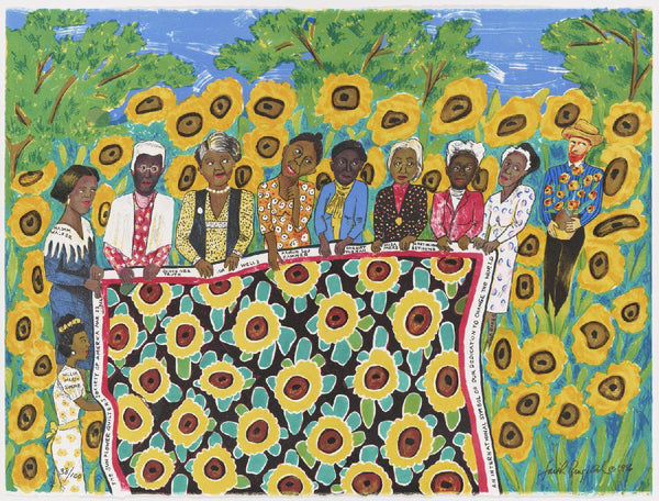 Faith Ringgold Sunflower Quilting Bee at Arles