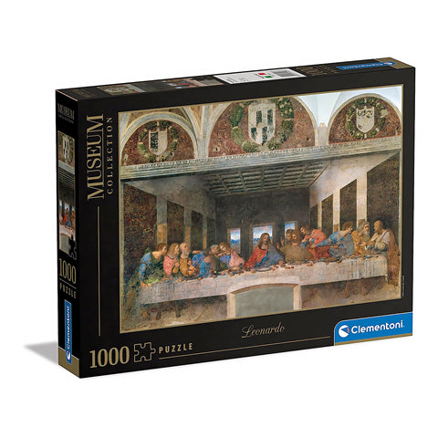 Unleash your inner art connoisseur and embark on the journey of assembling this 1000-piece jigsaw puzzle, showcasing the iconic Last Supper painting by Leonardo da Vinci.