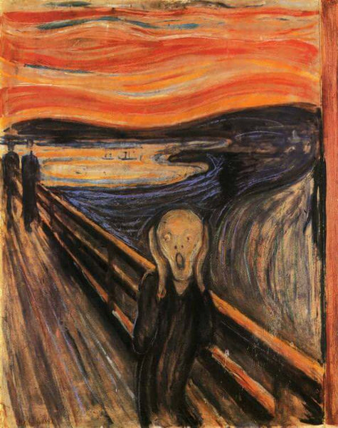 The Scream 1893 — Painting by Edvard Munch