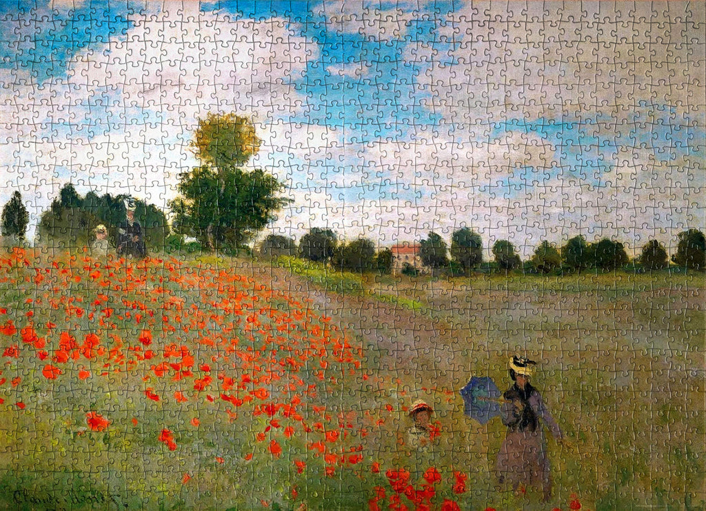 Monet's The Japanese Footbridge Puzzle - 1,000 Pieces - Getty Museum Store
