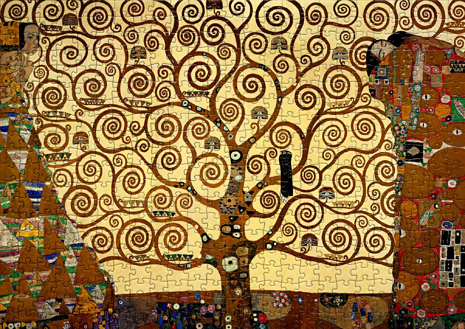 1000-piece Gustav Klimt Tree of Life Jigsaw | Rest In Pieces