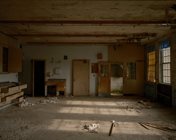 abandoned mental institution classroom