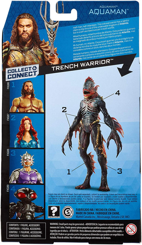 aquaman trench warrior figure