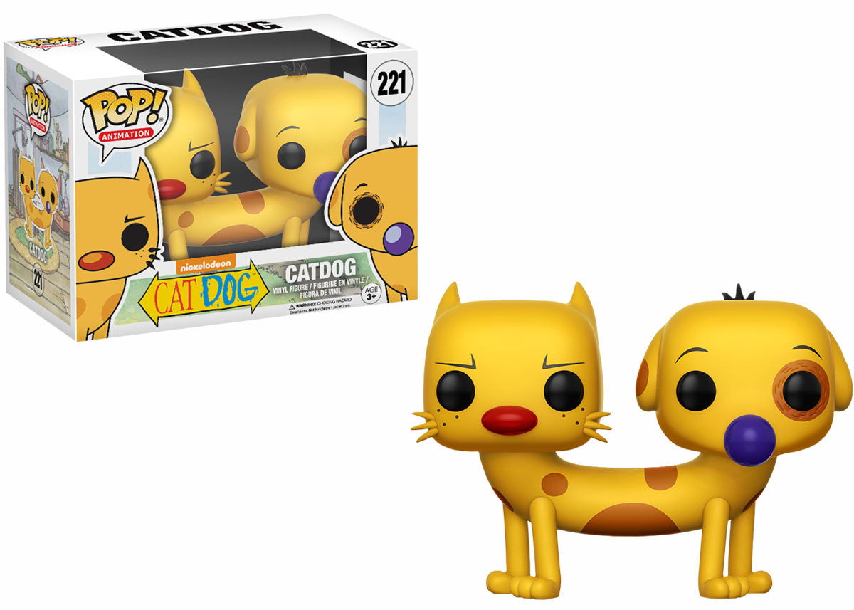 cat dog funko pop