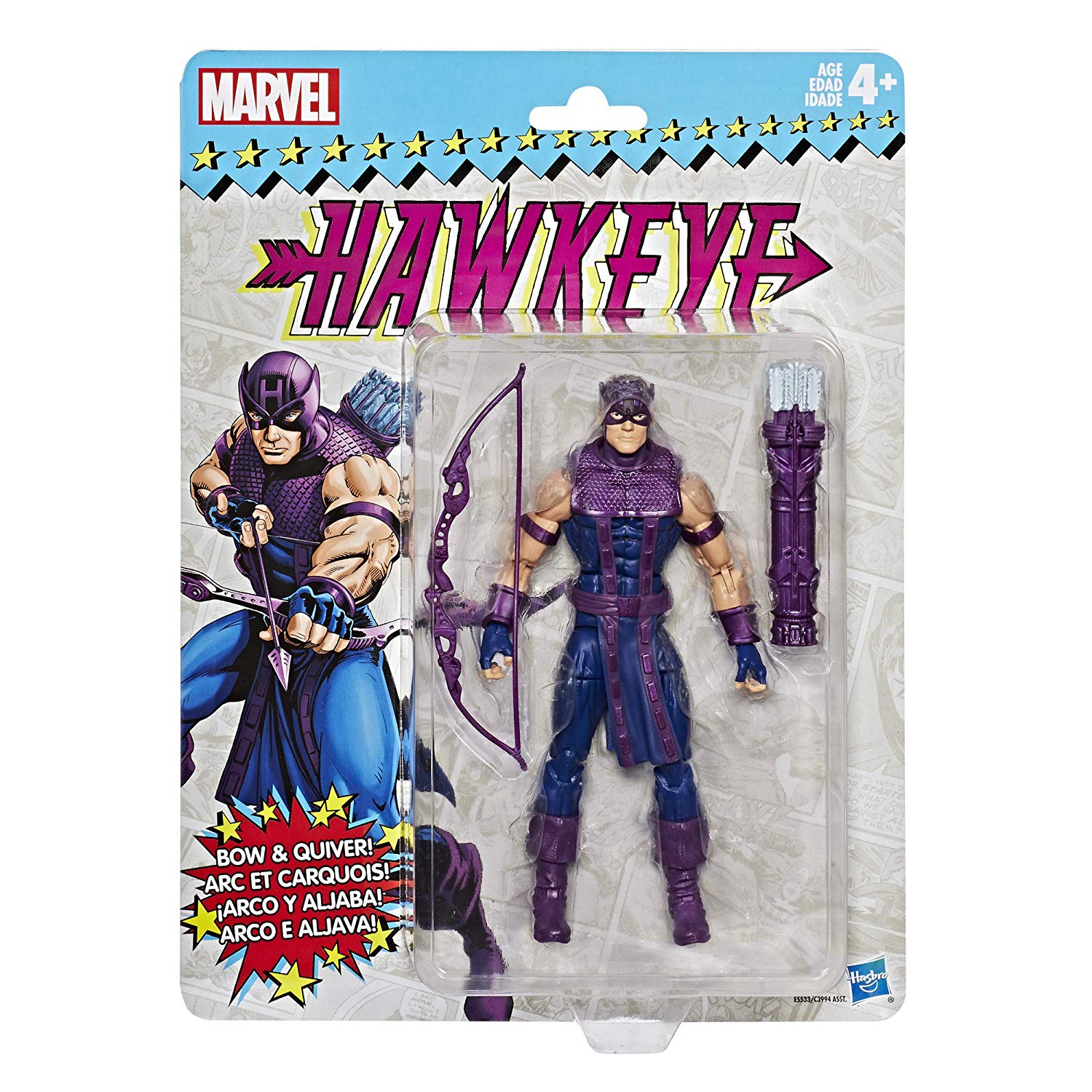 marvel legends retro hawkeye