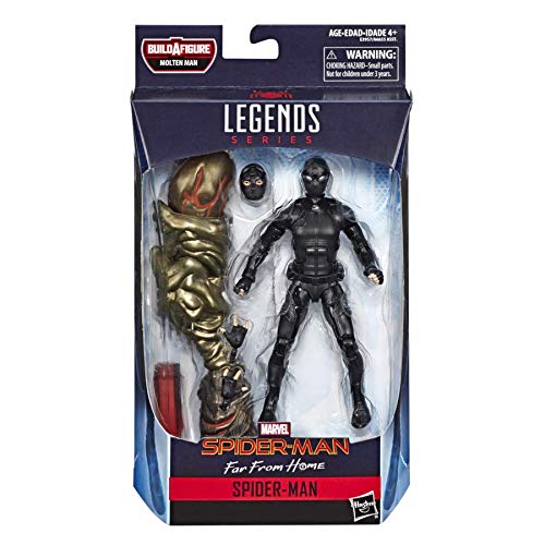 marvel legends black suit spiderman