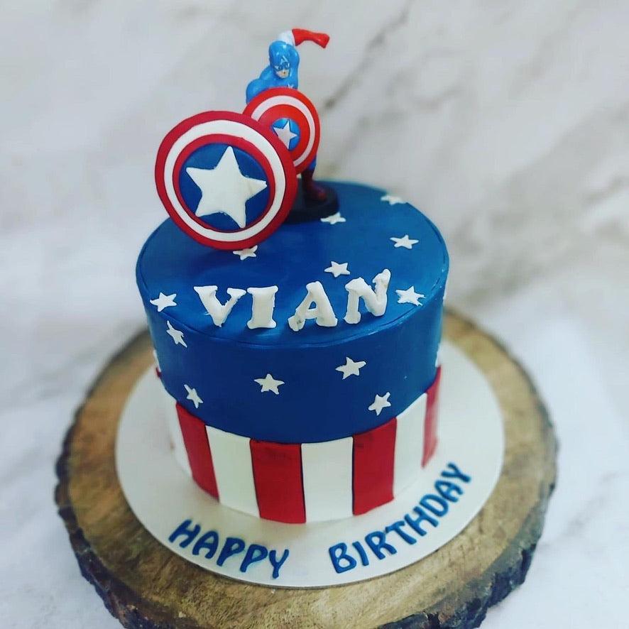 Marvel Superhero Cake | Free Gift & Delivery