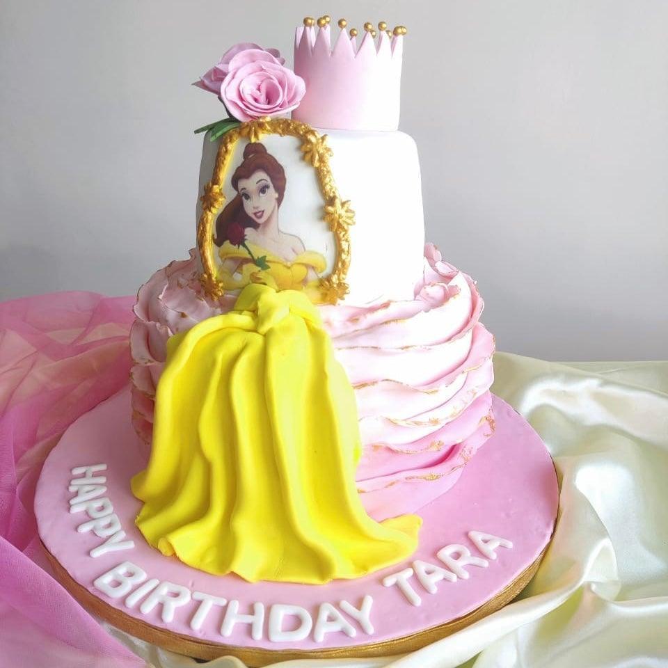 Princess Belle cake – Kukkr