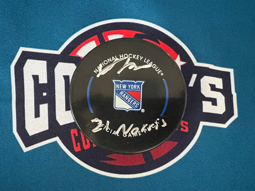 Adam Fox New York Rangers Autographed Hockey Puck with No Quit in NY  Inscription - Autographed NHL Pucks at 's Sports Collectibles Store