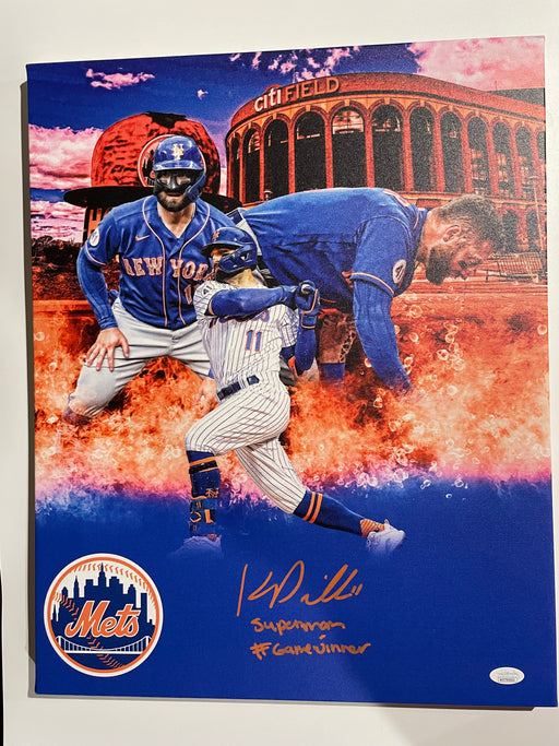 Jose Reyes 16x20 Custom Graphic Wrapped Canvas with La Melaza