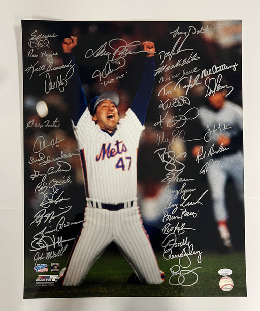 Ron Darling New York Mets Autographed Custom Jersey (JSA)