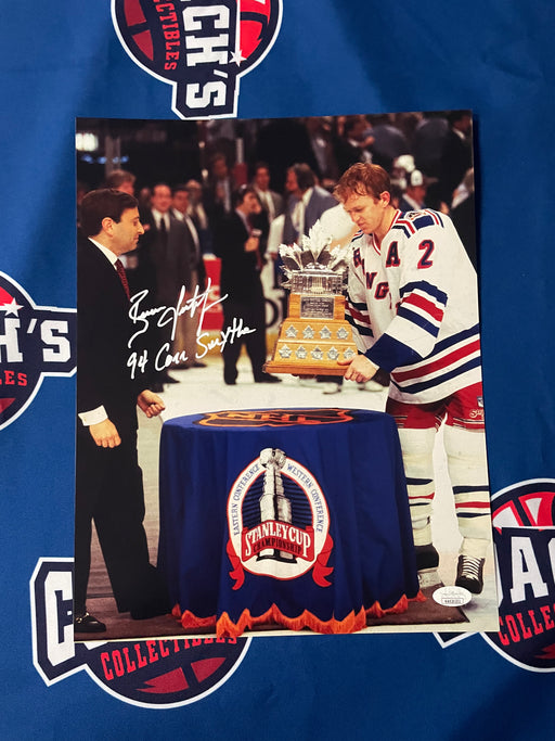 Sold at Auction: Authentic Autographed Brian Leetch #2 New York