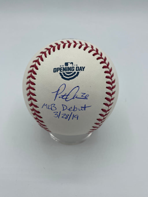  Pete Alonso New York Mets Autographed Alternate Chrome Rawlings  Mini Batting Helmet - Fanatics Exclusive - Autographed MLB Helmets :  Collectibles & Fine Art