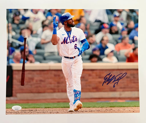Starling Marte Autographed CUSTOM NY Mets Pinstripe Jersey (JSA) — Coach's  Collectibles