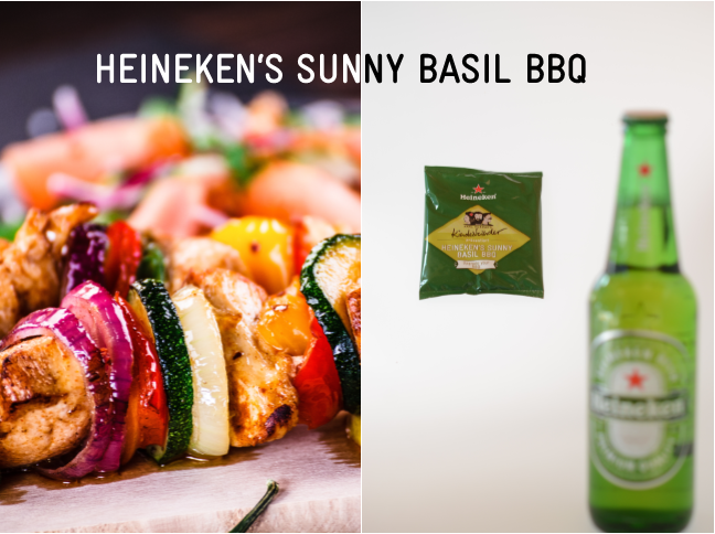 Heineken Kindeskinder Sunny Basil BBQ