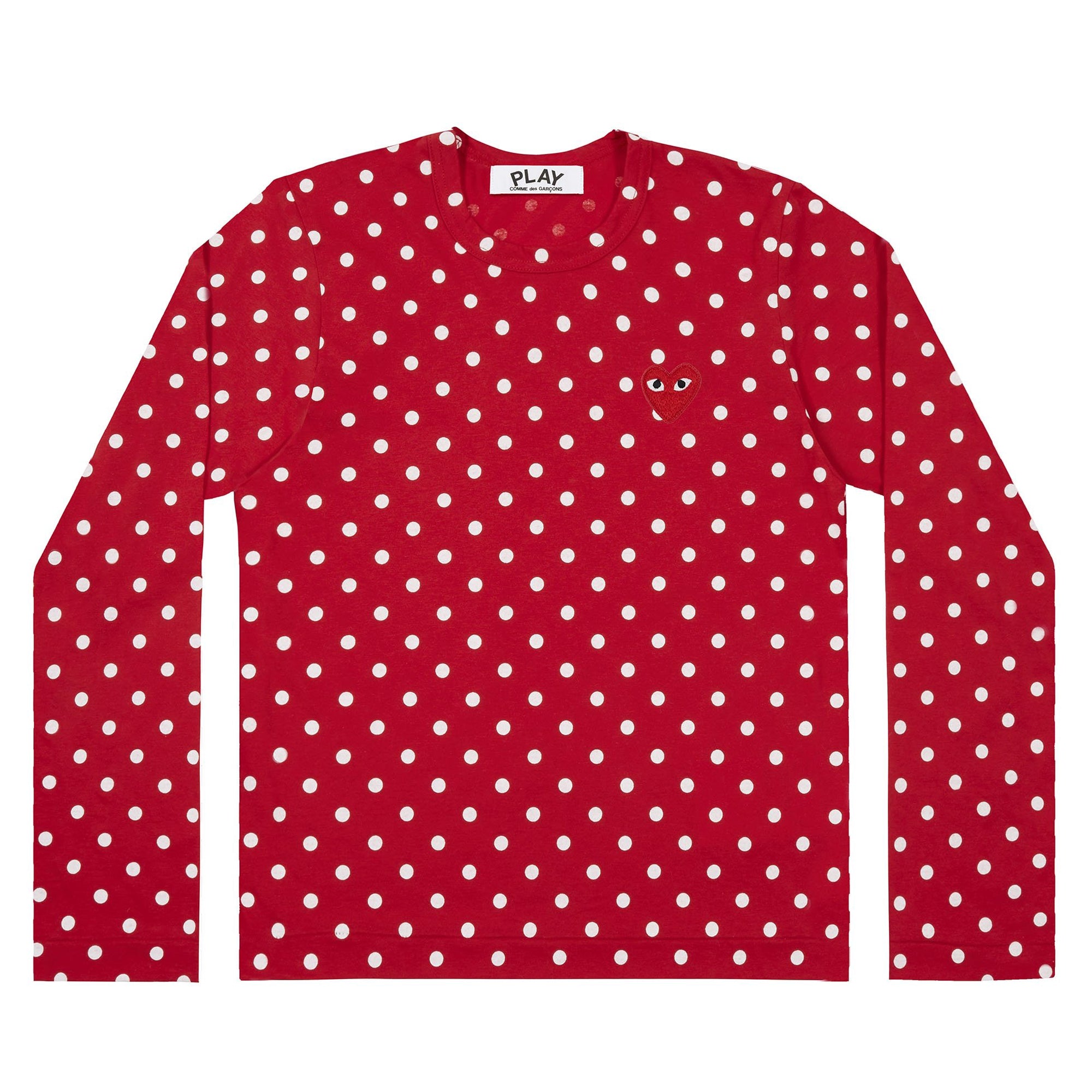 PLAY COMME des GARÇONS Polka Dot T-Shirt (Red/White) – DSMG E-SHOP