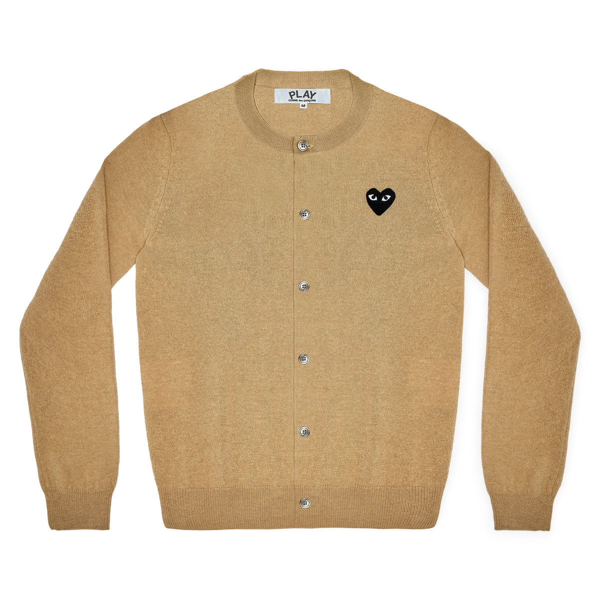 PLAY COMME des GARÇONS LADIE'S CARDIGAN (BEIGE) – DSMG E-SHOP