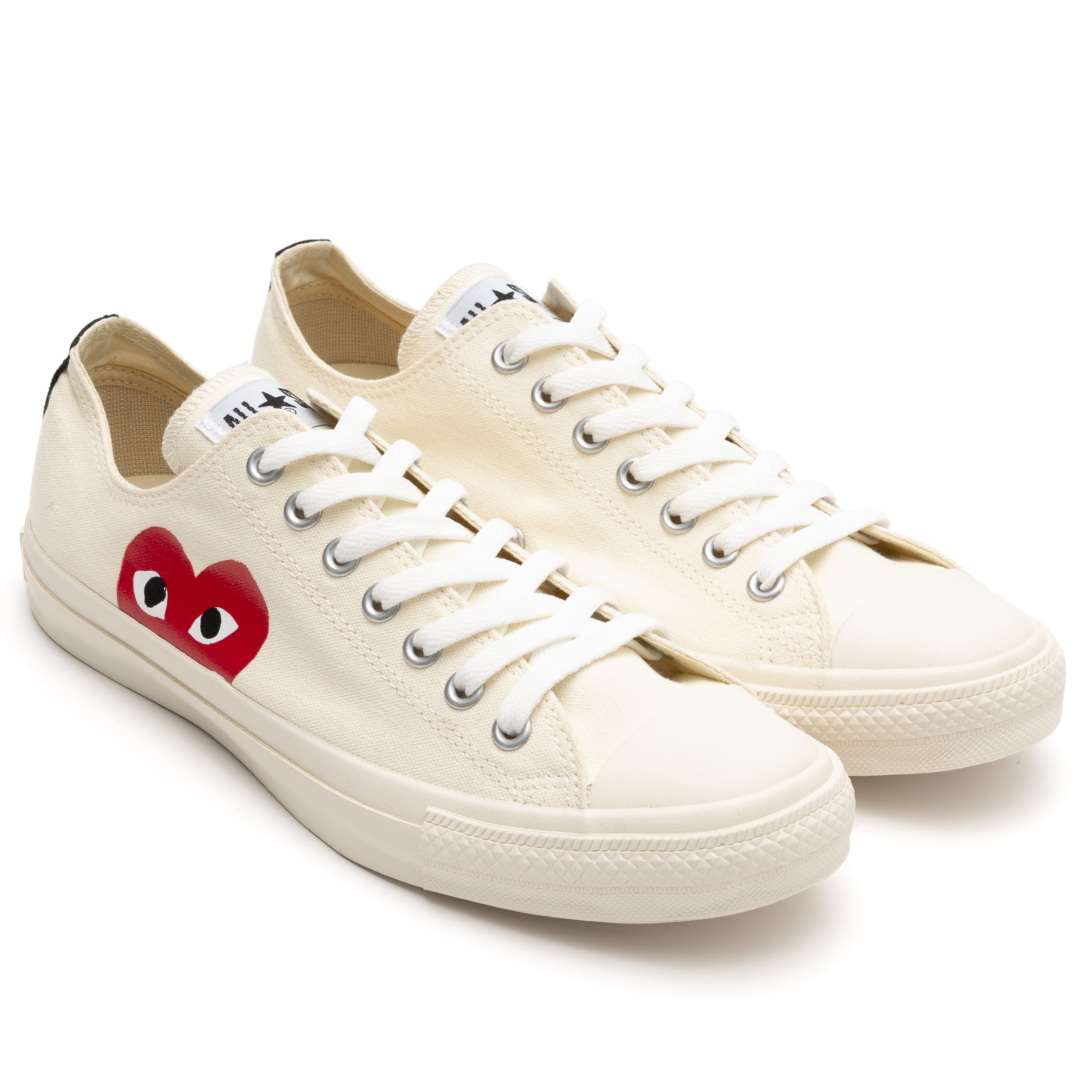 PLAY COMME des GARÇONS Converse Allstar Low (White) – DSMG E-SHOP