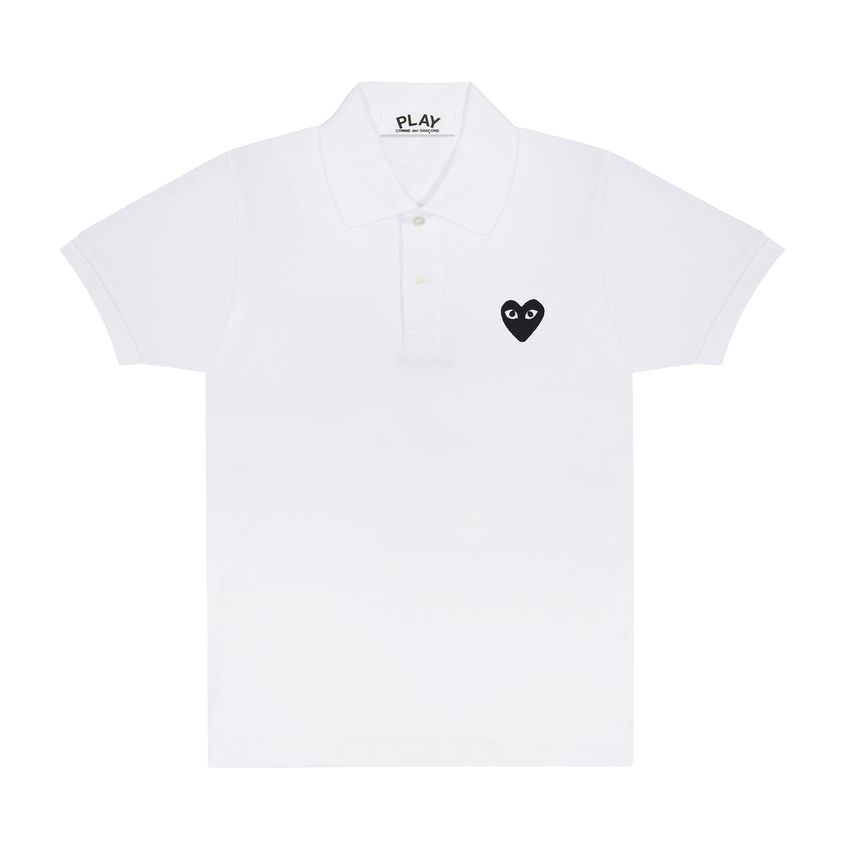 PLAY COMME des GARÇONS Polo Shirt (White) – DSMG E-SHOP