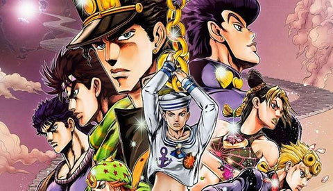 JoJo's bizarre adventure crunchy roll