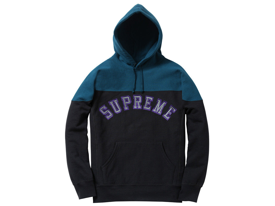 supreme two tone zip up jacket