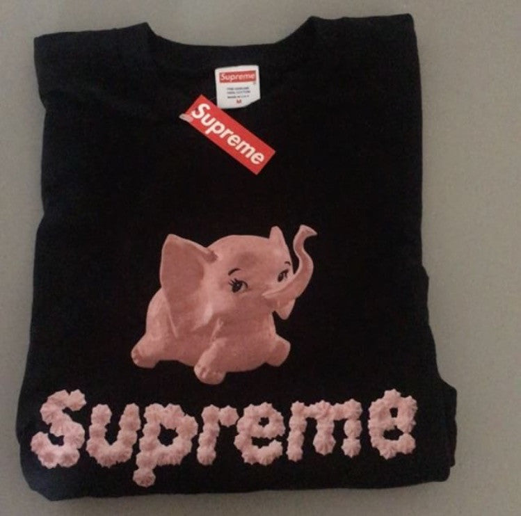 supreme t shirt elephant