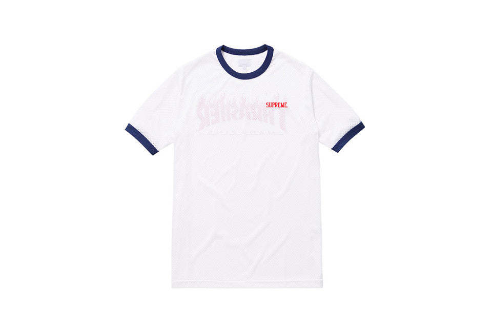 white supreme jersey