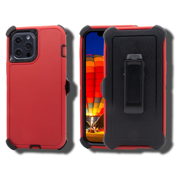 For iPhone 12,12 Pro Max Case Heavy Duty Shockproof Defender Armor Rugged  Cover