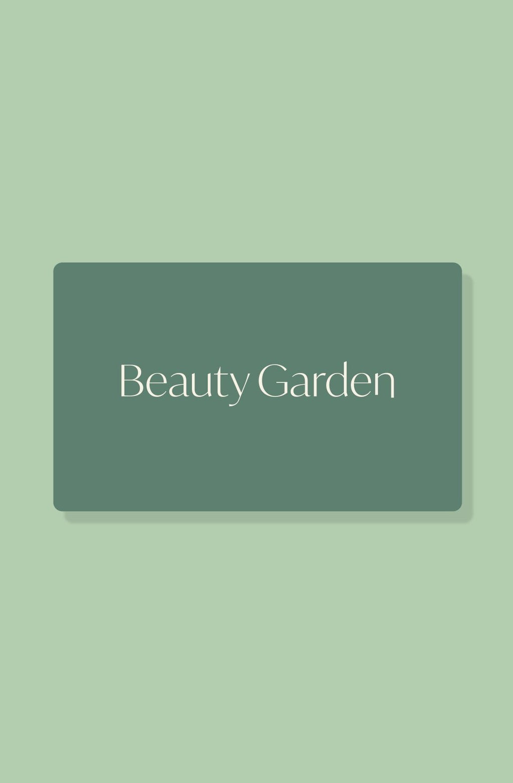 Beauty Garden Gift Card