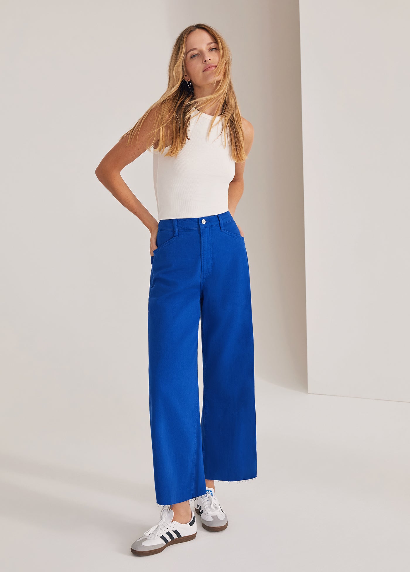 THE MISCHA SUPER HIGH RISE WIDE LEG ANKLE