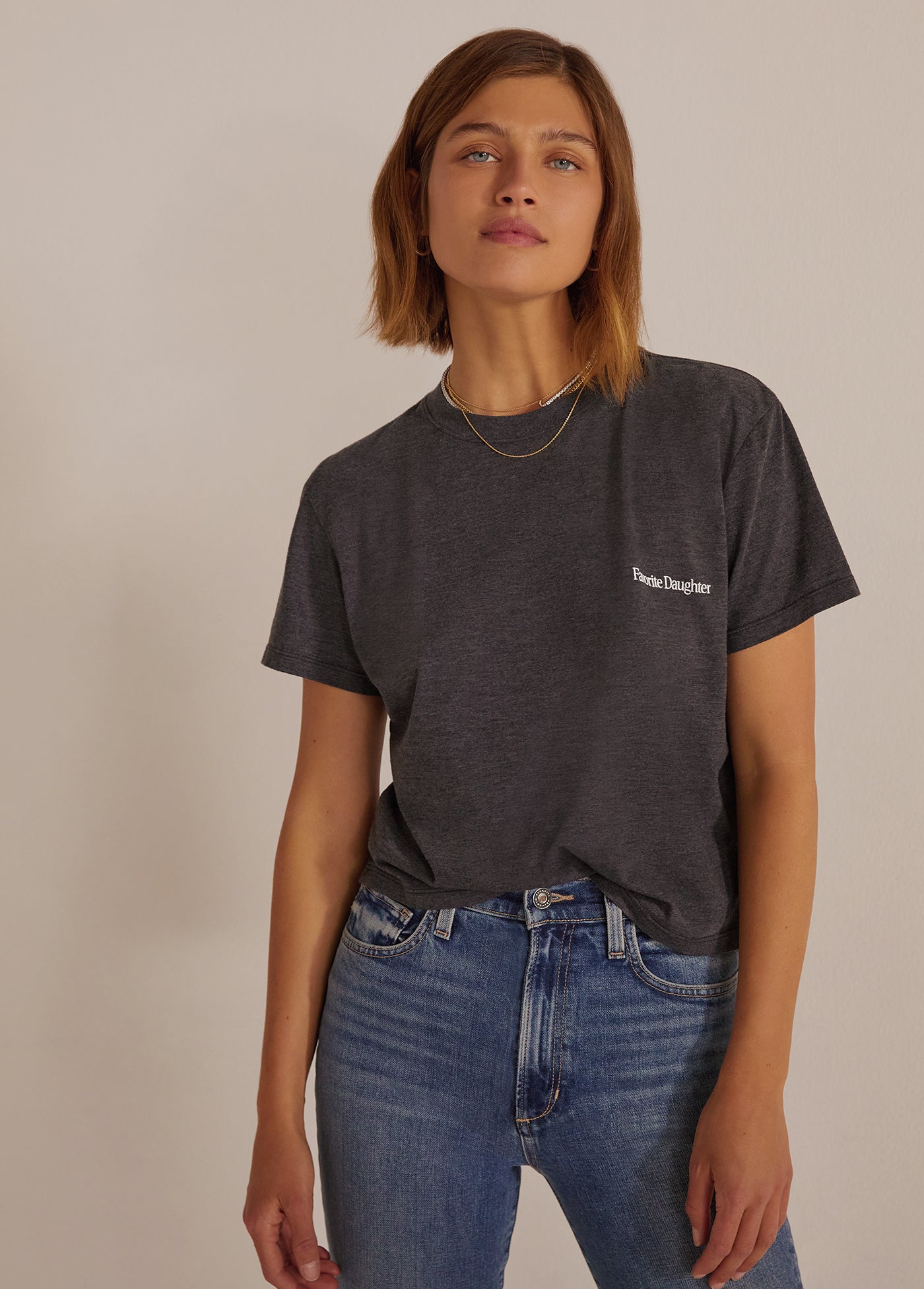 THE CROPPED LOGO TEE