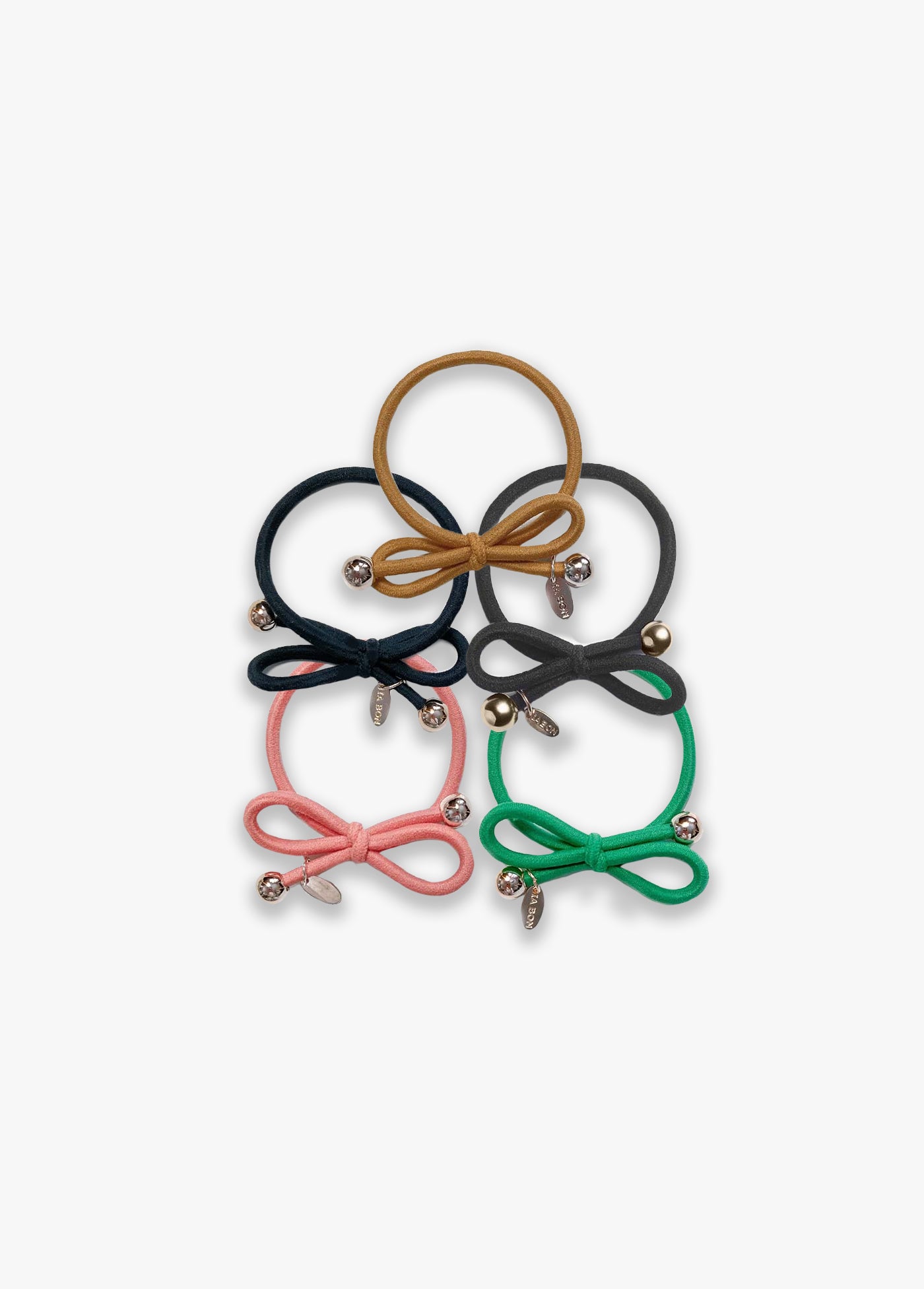 IA BON PARIS HAIR TIE SET (5-PACK)