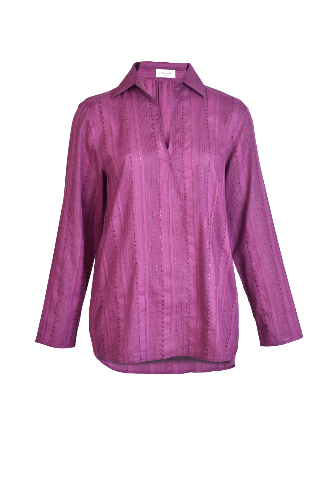 Riya Sequin Cotton Shirt