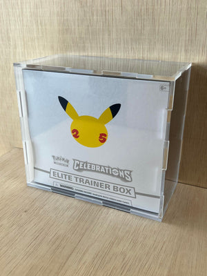  Pokemon Case (Elite Trainer) Clear Plastic Display Box