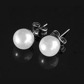 Pearl Earrings Post