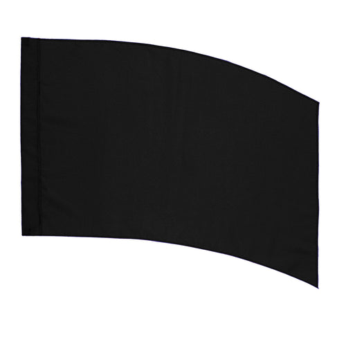 Curved Rectangle (PCS) Practice Flag - Black