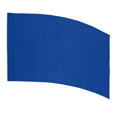 Curved Rectangle (PCS) Practice Flag - Royal Blue