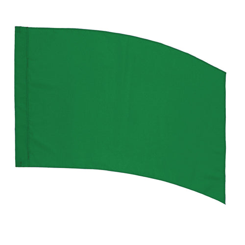 Curved Rectangle (PCS) Practice Flag - Green