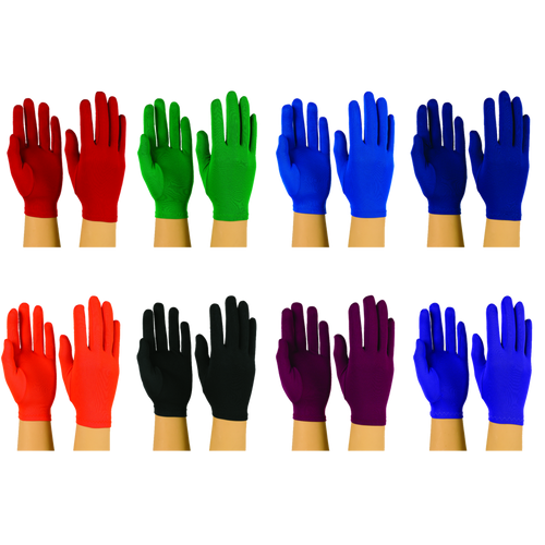 Solid Color Polyester Gloves