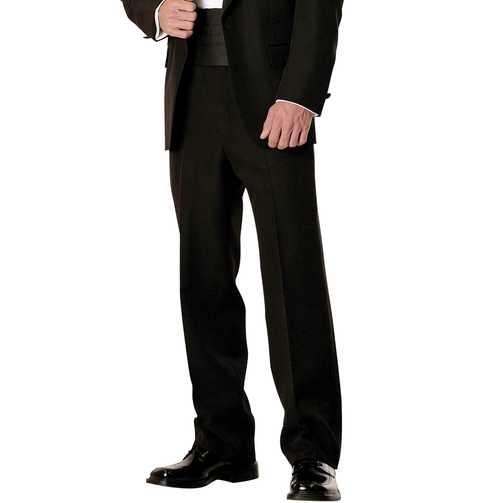 Alexander McQueen Barathea Tuxedo Trousers in Black for Men | Lyst